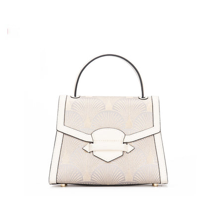 Women’s Cultural Embroidery Leather Handbag