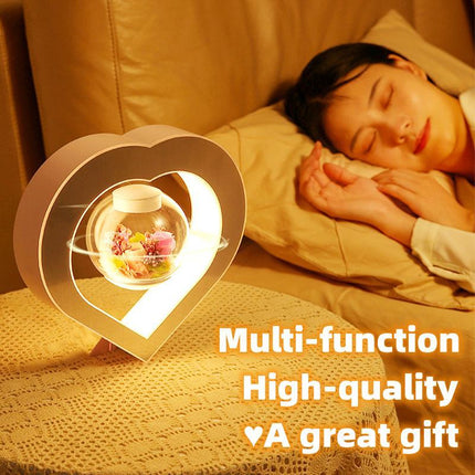 Gift Heart Floating Table LED Night Light