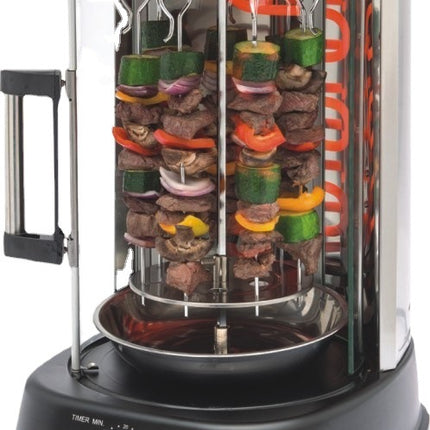 Home Grill Electric Rotisserie Indoor Chicken SmokelessHome