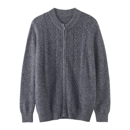 Pure Cashmere Light Luxury Sweater Coat