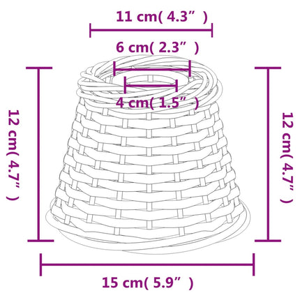 Lampshade Ø Willow   Lampshade Ø Willow