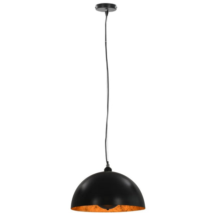 Ceiling Lights, 2 pcs., Gold, Hemispherical, 40cm