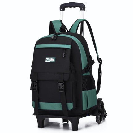 Large Capacity Pull Rod Backpack for School Student