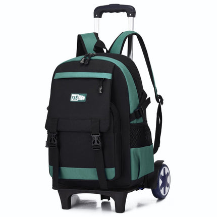 Large Capacity Pull Rod Backpack for School Student