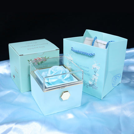 Rose Jewelry Packaging Box Valentine's Day Gift For Women