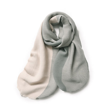 Double-sided Wrinkled Imitation Cashmere Scarf Popular