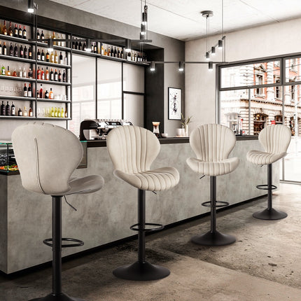 Barstools Counter Height With High Backrest