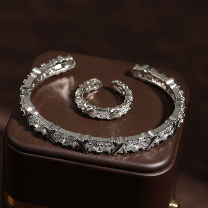 Fashion Inlaid Zircon Bracelet For Women