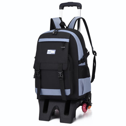 Large Capacity Pull Rod Backpack for School Student
