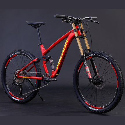 Aluminum Alloy Soft Tail Oil Brake Damping Mountain Bike bicycle