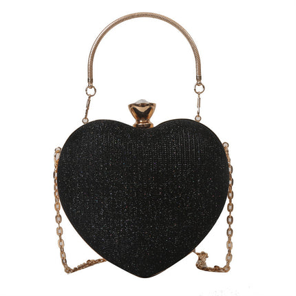 Evening Heart Clutch Women Bag