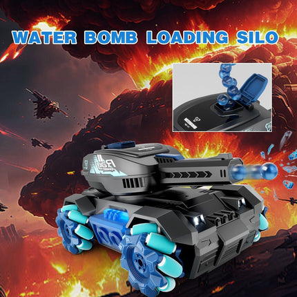DE 4DRC Y1 RC Panzer Schießen Gestenerkennung RC Stuntauto mit Licht und Musik 