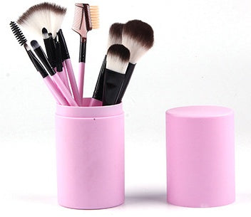 12pcs Eyelash Highlighter Makeup Brush