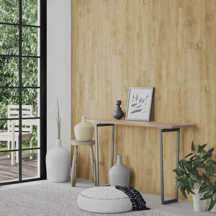 wall panels wood look PVC 2.06 m²