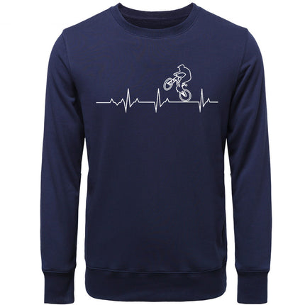 Printed pullover sweater