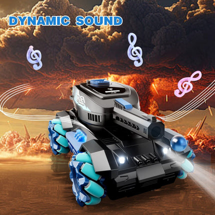 DE 4DRC Y1 RC Panzer Schießen Gestenerkennung RC Stuntauto mit Licht und Musik 