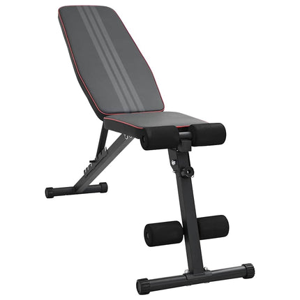 Weight Bench Black 131 x 41 x 110 cm Steel