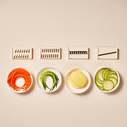 New Multifunction Vegetable Cutter With Basket And Brush