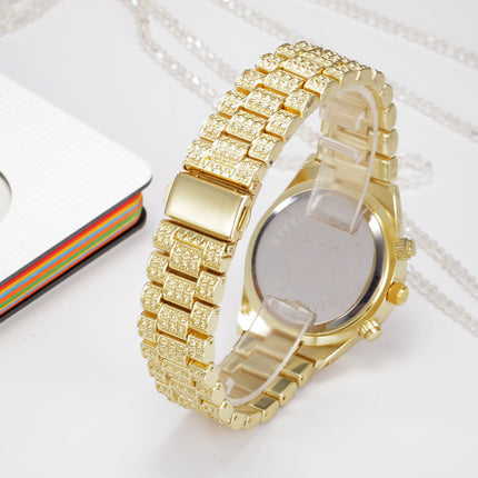 Women Crystal Quartz Analog Wrist Watch