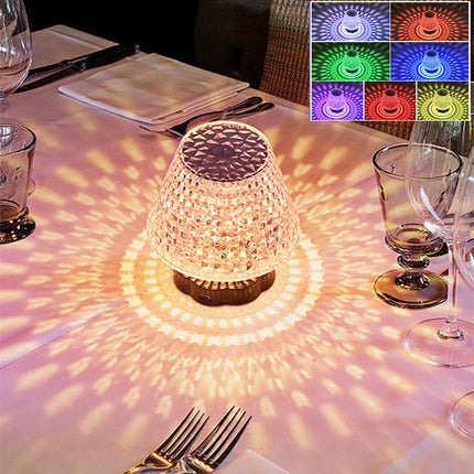 Diamond Crystal Lamp Table Light USB Touch