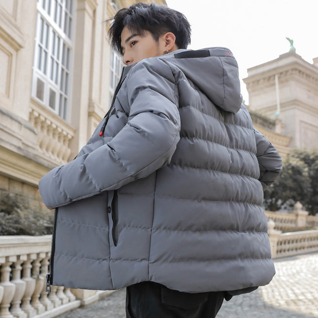 Youth winter jacket combines practical warmth with casual style