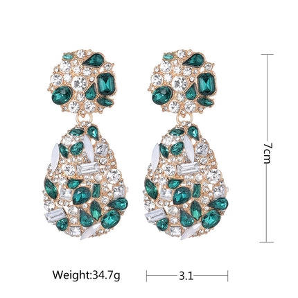 Graceful Ladys Dangle Earrings