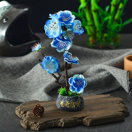 Creative Small Ornaments With Decorative Flowers and Plants