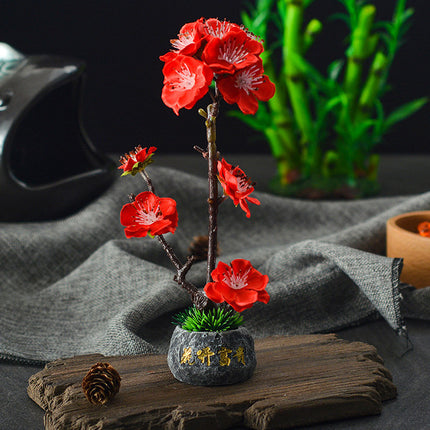 Creative Small Ornaments With Decorative Flowers and Plants