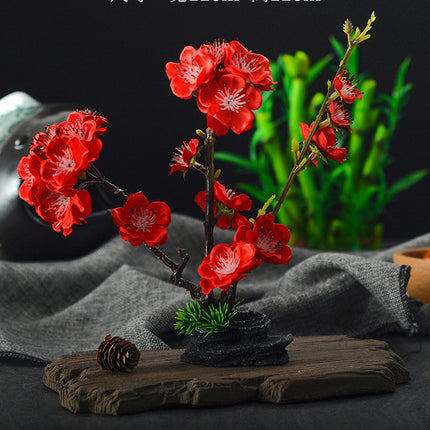 Creative Small Ornaments With Decorative Flowers and Plants