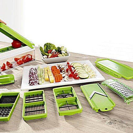12pcs Multifunctional Vegetable Chopper
