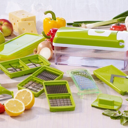 12pcs Multifunctional Vegetable Chopper