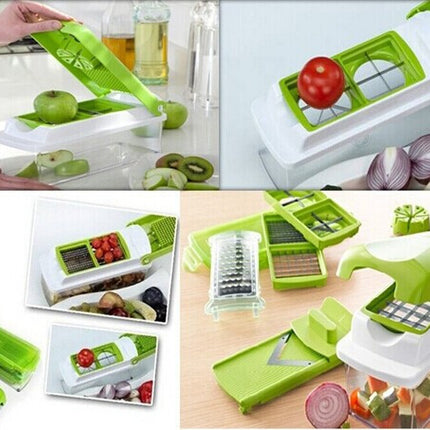 12pcs Multifunctional Vegetable Chopper