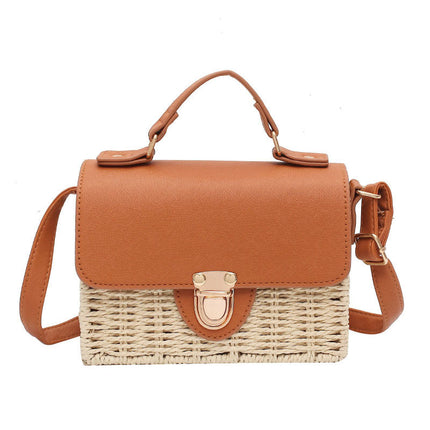 Korean Style Portable Square Beach Female Bag