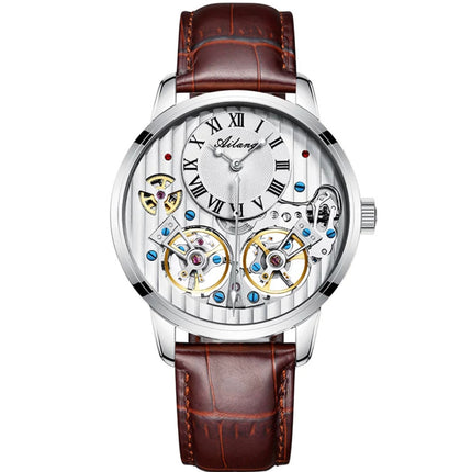 Double Tourbillon Automatic Mechanical  Men's Watch