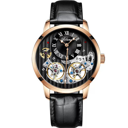 Double Tourbillon Automatic Mechanical  Men's Watch