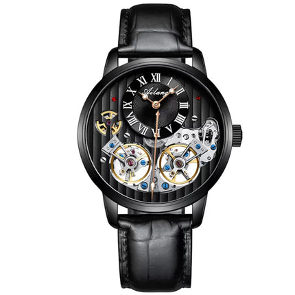 Double Tourbillon Automatic Mechanical  Men's Watch
