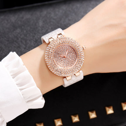 Gypsophila Stars And With Diamonds British  Luxury Watch