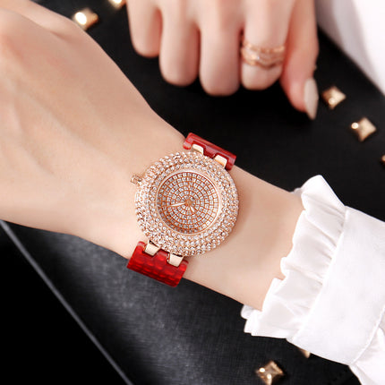 Gypsophila Stars And With Diamonds British  Luxury Watch