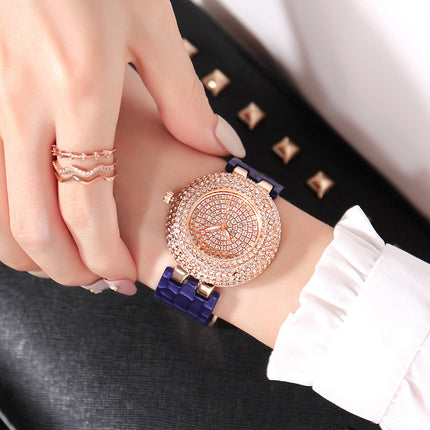 Gypsophila Stars And With Diamonds British  Luxury Watch