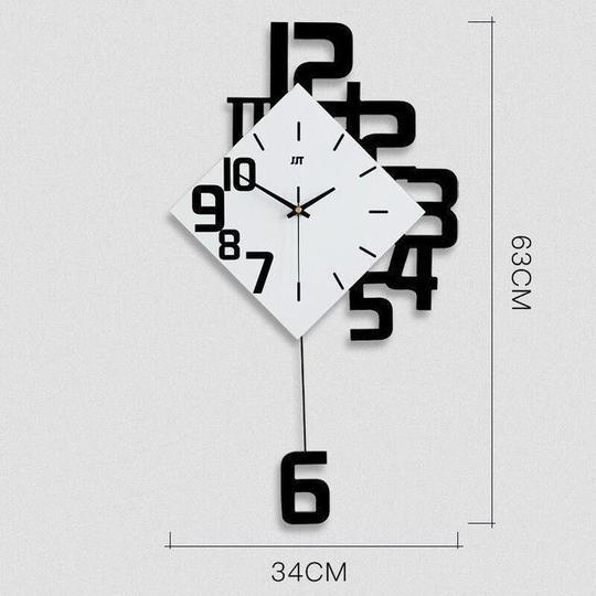 Personalized Digital Fashion Wall Clock