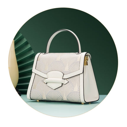 Women’s Cultural Embroidery Leather Handbag