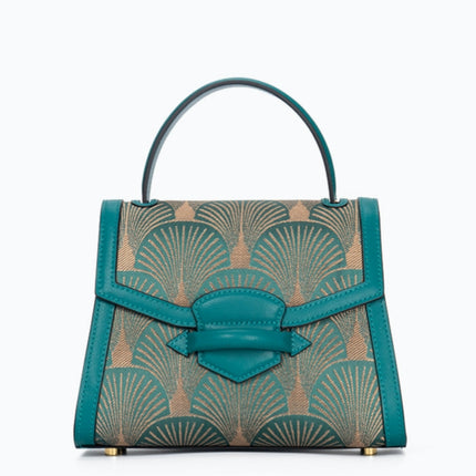 Women’s Cultural Embroidery Leather Handbag