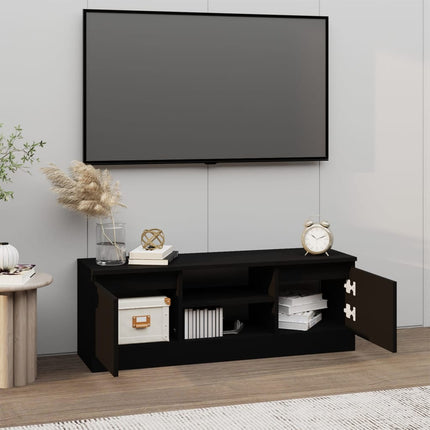 Fernsehschrank mit Tür 102x Fernsehschrank mit