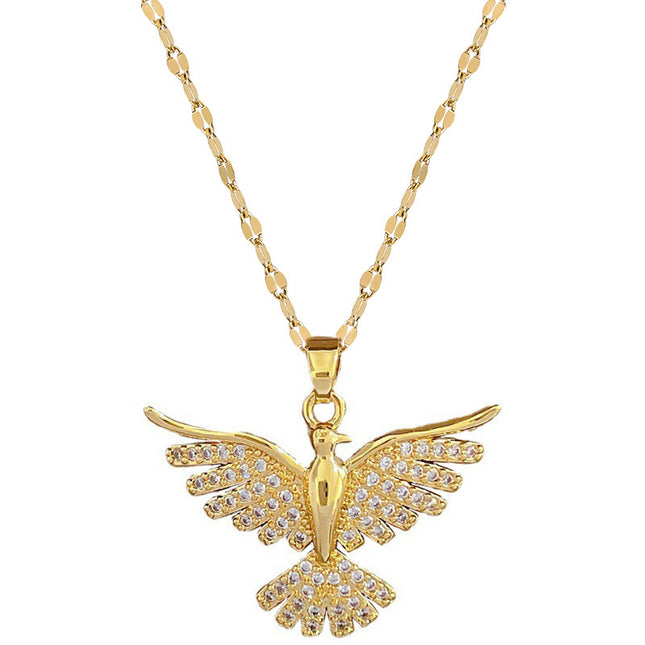 Phoenix Wings Light Necklace