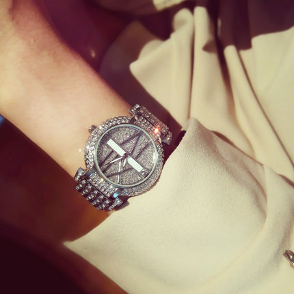 Fashion Brand Stainless Steel Bracelet Wrist Watch