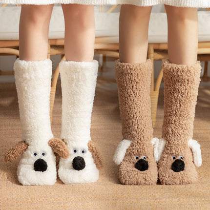 s Winter Warm Non-slip Plush Socks For Women