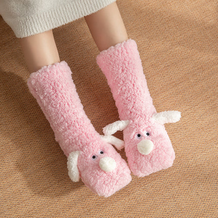 s Winter Warm Non-slip Plush Socks For Women