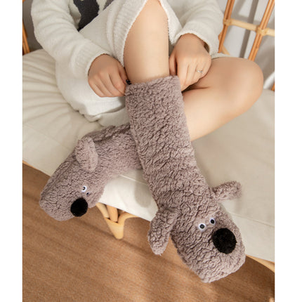 s Winter Warm Non-slip Plush Socks For Women