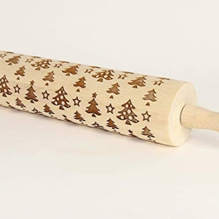Rolling Pin Christmas Embossing