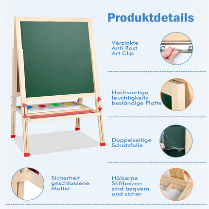 Kreidetafel Malerei Holztafel Maltafel Schreiben Schultafel Fur Kinder 3-15 Jahre